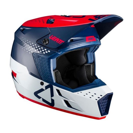 LEATT(2021) МОТО ШЛЕМ 3.5 V21.4 КРАСНЫЙ/СИНИЙ XL