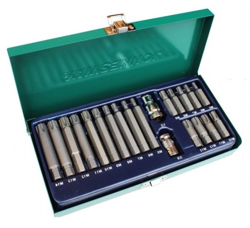 JONNESWAY КОМПЛЕКТ З 21 НАКОНЕЧНИКА RIBE FIAT