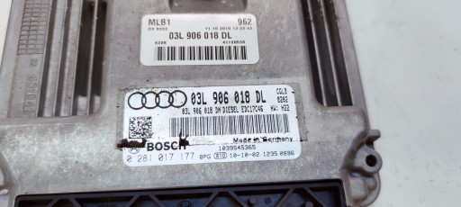 computer control unit of the engine AUDI Q5 8R 2.0 TDI CGL 03L906018DL