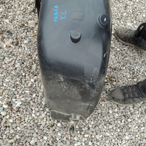 mudguard rear. rear part left SKODA FABIA IV HB