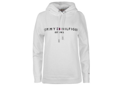 TOMMY HILFIGER DÁMSKA MIKINA HERITAGE WHITE veľ. M