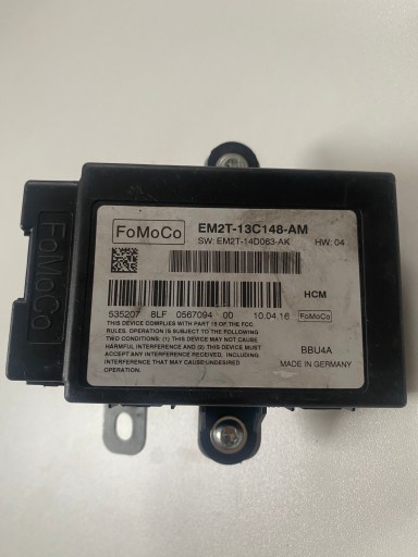 EM2T-13C148-AM - Ford edge mk2 светодиодный драйверный модуль