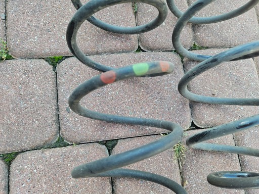 spring rear part rear springing Opel Corsa F
