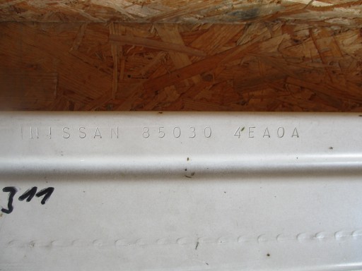NISSAN QASHQAI II 14- J11 bumper support rear rear part