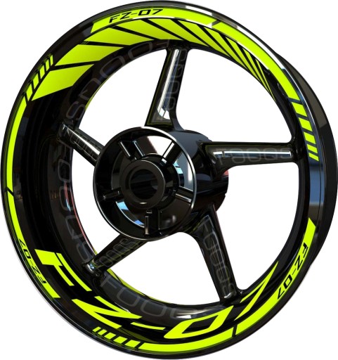 НАКЛЕЙКИ НА ОБОД RANTY FOOQS ДЛЯ YAMAHA FZ07 FZ 07