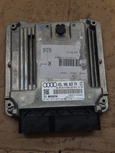 Компьютер двигателя audi 03l906022fh 0281015015