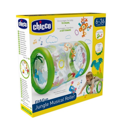 Jungle Chicco zenélő roller