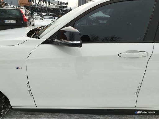 Дверь левая передняя часть bmw f20 a300 alpinweiss 3