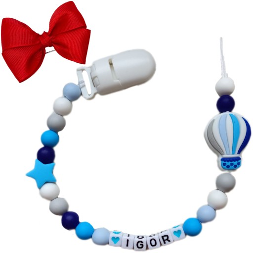 Оберіг для пустушки ZamieszkoweLove, різнокольоровий