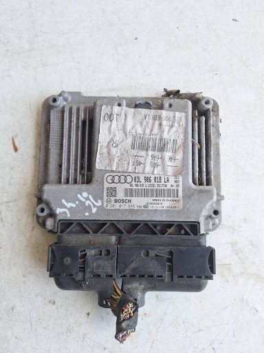 AUDI ordinateur unité de commande électronique uce moteur 03L906018LA BOSCH 0281017645