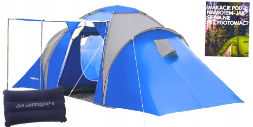 ВЕЛИКИЙ НАМЕТ НА 4 ЛЮДИНИ 2 СПАЛЬНІ КАМПЕР + БЕЗКОШТОВНО