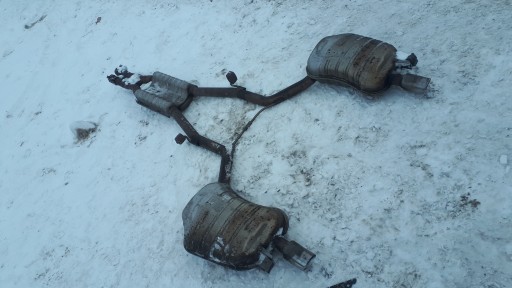 A8 D3 ліфт глушник вихлопної системи 3.2 V6 QUATTRO