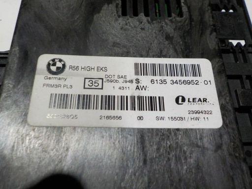BMW MINI R56 modul Leuchten 6135 3456952-01 3456952 35