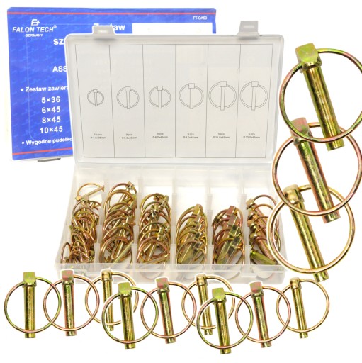 СІЛЬСЬКОГОСПОДАРСЬКІ ШПЛІНТИ ШПЛІНТ БЕЗПЕКИ ДЛЯ СІЛЬСЬКОГОСПОДАРСЬКОЇ ТЕХНІКИ 50ШТ