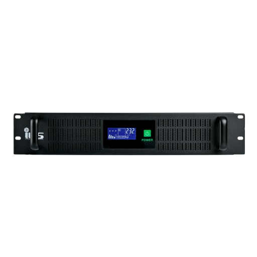 Cctvups-2u-2000-lcd: cctvups-2u-2000-lcd: стойка ибп 2u 2000ва/1200вт 2x9ah, с