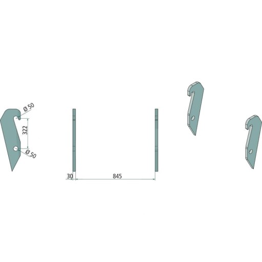 778755201 - Комплект обжигаемых элементов для Weidemann 4070
