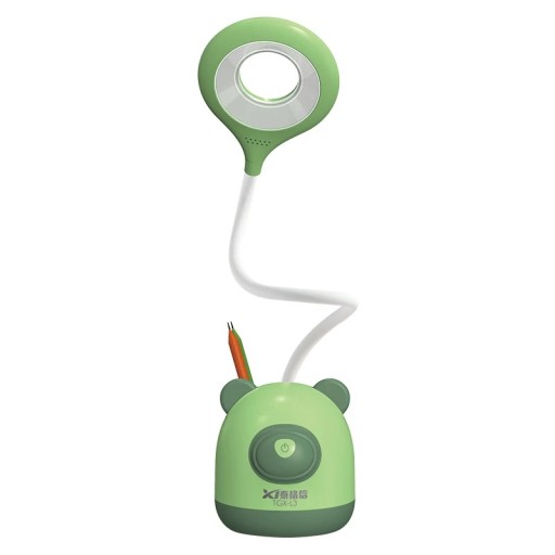 Настільна лампа TaigeXin біло-коричнева 4 Вт