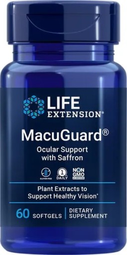 Life Extension MacuGuard Ocular Support 60 mäkkých kapsúl