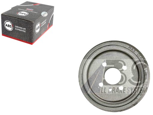 2653-S - Комплект гальмівних барабанів [A. B. S.]