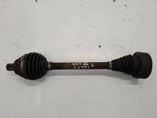 SKODA OCTAVIA III ПІВВІСЬ ЛІВИЙ 1.6 TDI MANUAL