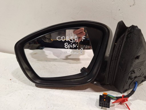 mirror exterior left 8 PIN OPEL CORSA F 19