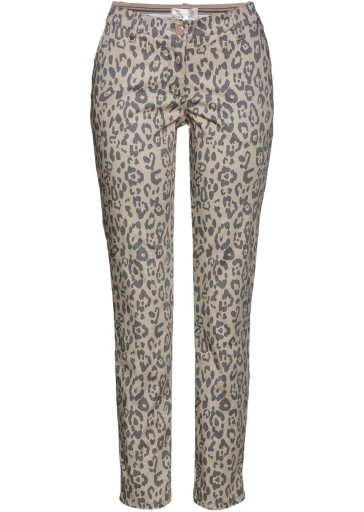 Nohavice s leopardími nohavicami 36