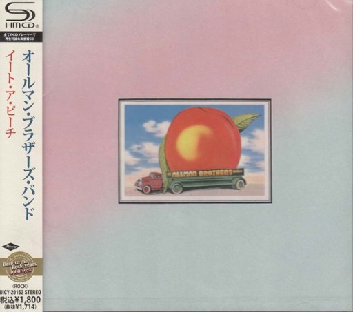 The Allman Brothers Band eat a peach SHM-CD JAPAN The Allman Brothers Band eat a peach SHM-CD JAPAN