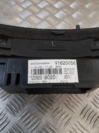 dials 1Z0920802D SKODA OCTAVIA II 1.9 TDI 08R- EUROPA