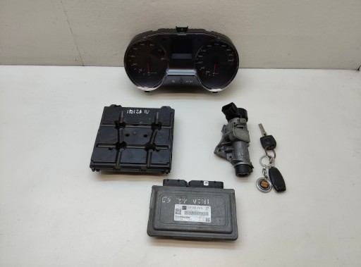 03E906019R - Seat ibiza iv 6j 1.2 стартовий комплект замок запалювання комп