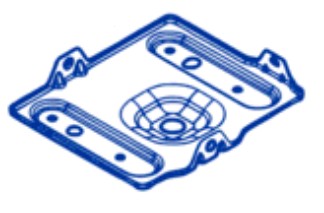 Зміцнення підлоги Dacia Spring 244213855r