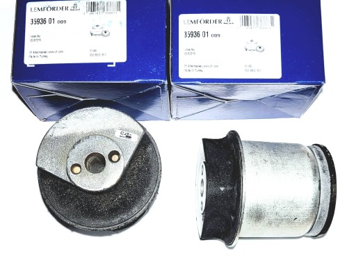 35936 01 - 2x сайлентблоки задней балки lemforder opel astra zafira