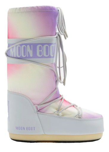 Topánky Tecnica Moon Boot Icon Tie Dye - Glacier Grey