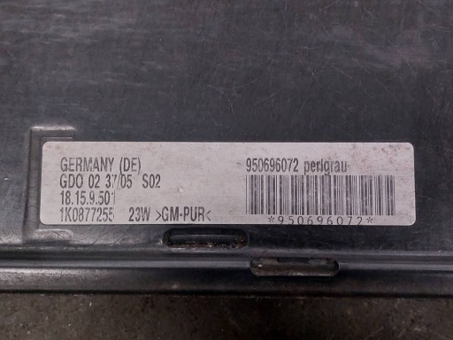 Toit ouvrant VOLKSWAGEN PASSAT B6 KOMBI 1K0877255 8D0959591C