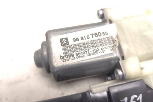 Электродвигатель стекла передней левой двери citroën c4 i (lc_) 980969101 1.56l