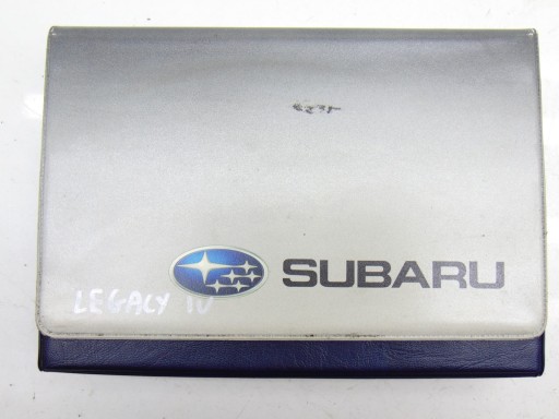 СЕРВІСНА КНИГА ЧОХОЛ ІНСТРУКЦІЇ SUBARU LEGACY V