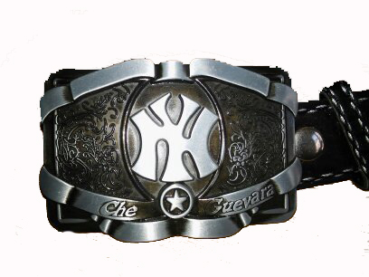 Ремінь з пряжкою Че - чорний