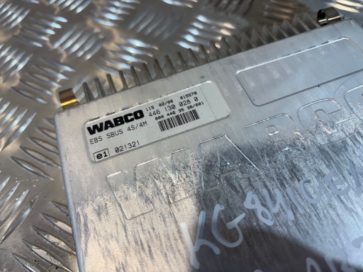control unit control sily hamowania EBS SBUS Wabco 4461300280