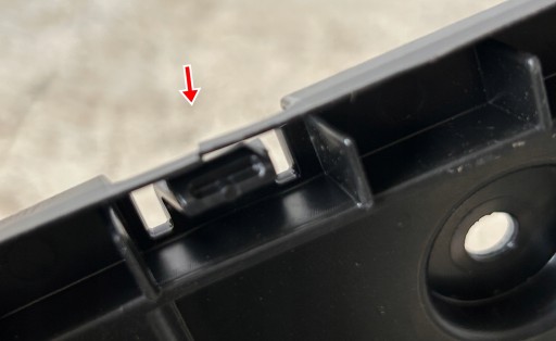 stoßstangenführung rechts heck VW T7 7T0807394D