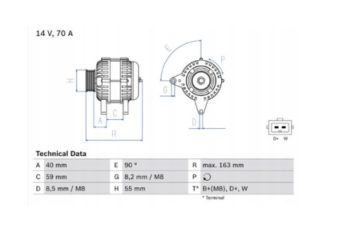 Генератор 0 986 038 390