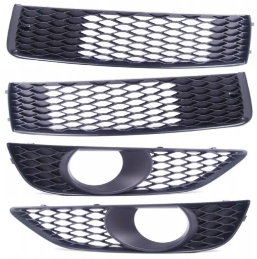 A11047 A11048 - AUDI Q7 09-S LINE комплект решеток бампера