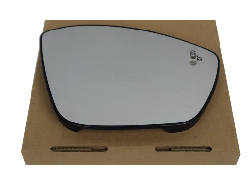 452578453 - ВСТАВКА ПРАВОГО ДЗЕРКАЛА PEUGEOT 208 2012-ПОМІЧНИК