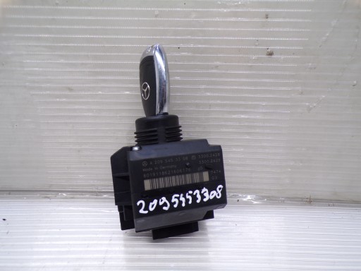 2095453308 - Ключ запалювання + ключ MERCEDES W203 W209 CLK