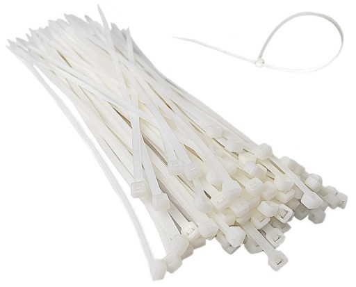 КАБЕЛЬНІ СТЯЖКИ КАБЕЛЬНІ СТЯЖКИ БІЛИЙ 200×2,5