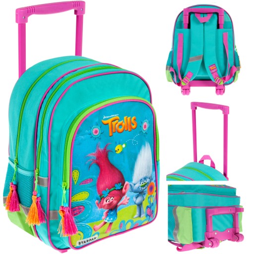 Багатокамерний шкільний рюкзак Trolle Starpak Multicolour