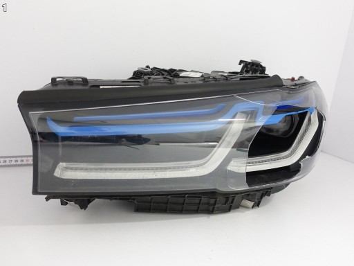 BMW 5 G30 G31 M5 F90 LCI LIFT 20-24 LASER BLACK SHADOW light left EU