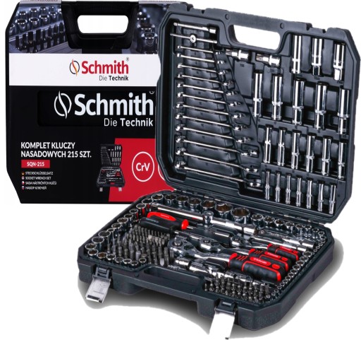 НАБІР ГАЙКОВИХ КЛЮЧІВ 215 TORX SCHMITH КЕЙС