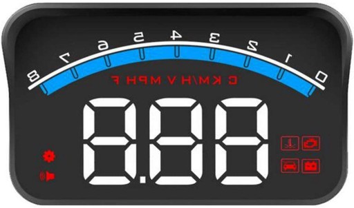 Jason202304030008 - Head up дисплей M6S HUD індикатор спідометра OBD2