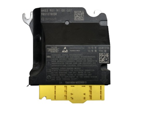 modul SENSOR AIRBAG SMART FORFOUR 453 A4539019100