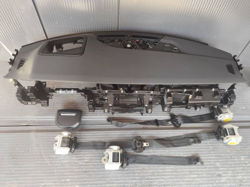 LAND ROVER EVOQUE L551 console airbag tension belts KOMPLET DEMONTAZ
