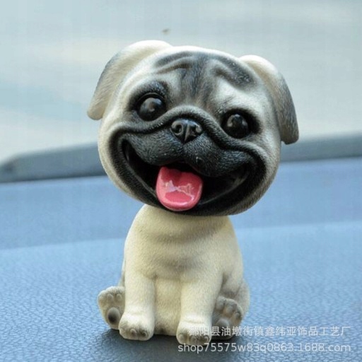 СОБАКА З КИВОЮ ГОЛОВОЮ ДЕКОРАЦІЯ АВТОМОБІЛЯ